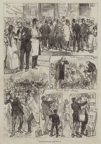 Election Sketches by Sir John Charles Robinson